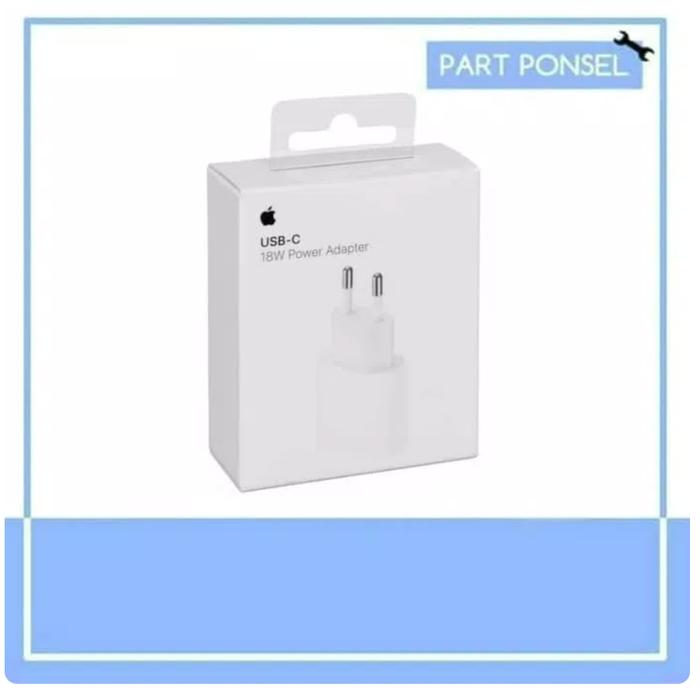 Gambar Apple 18w watt fast charging iphone 11 pro ipad iphone x 18 watt dari Partponsel undefined Tokopedia