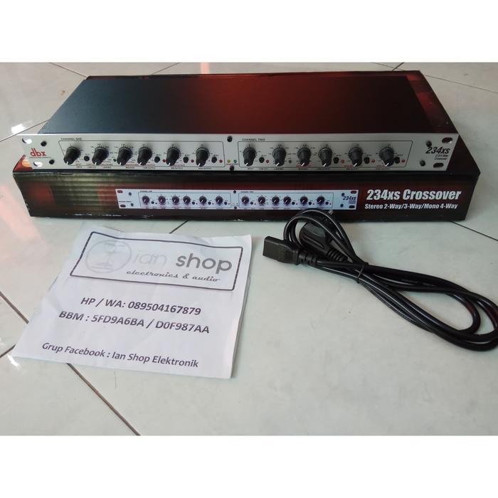 Gambar Crossover Aktif DBX 234XS 234 XS 3 Way Stereo 4 Way Mono Warna Silver dari Ian Shop Elektronik undefined Tokopedia
