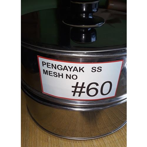 Gambar Ayakan pengayak stainless lengkap - 60 dari Pharmachemical9 undefined Tokopedia
