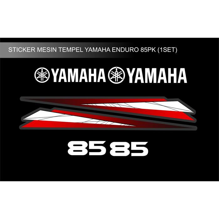 Gambar STICKER MESIN TEMPEL YAMAHA ENDURO 85PK dari StickerSquadShop undefined Tokopedia