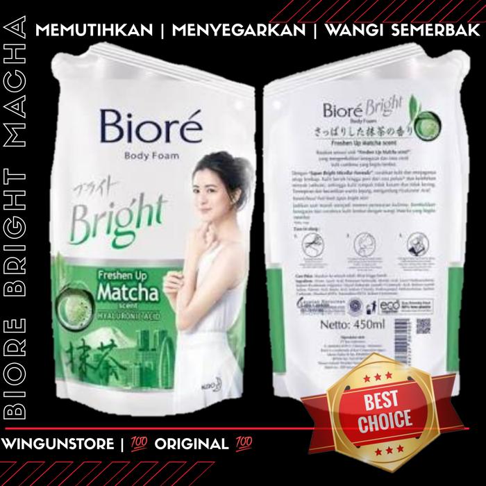 Biore Body Foam Bright