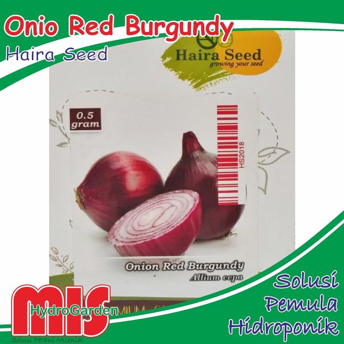 Benih Bawang Merah 05gr Haira Seed- Bibit Biji Sayur Hidroponik