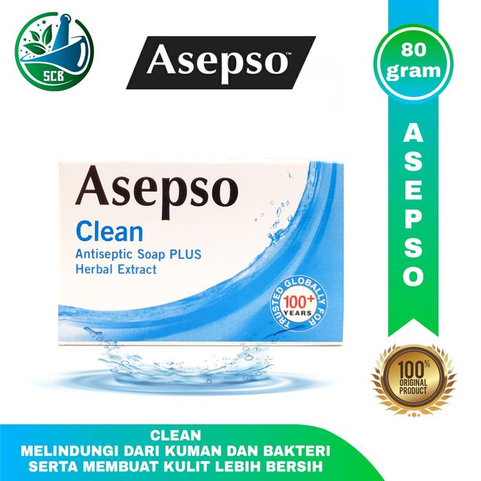 Gambar Sabun Asepso - Clean Biru dari SCB88 undefined Tokopedia