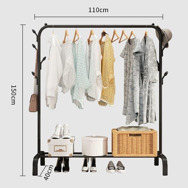 Gambar Big Stand Hanger Single - Putih dari Tocu Shop undefined Tokopedia