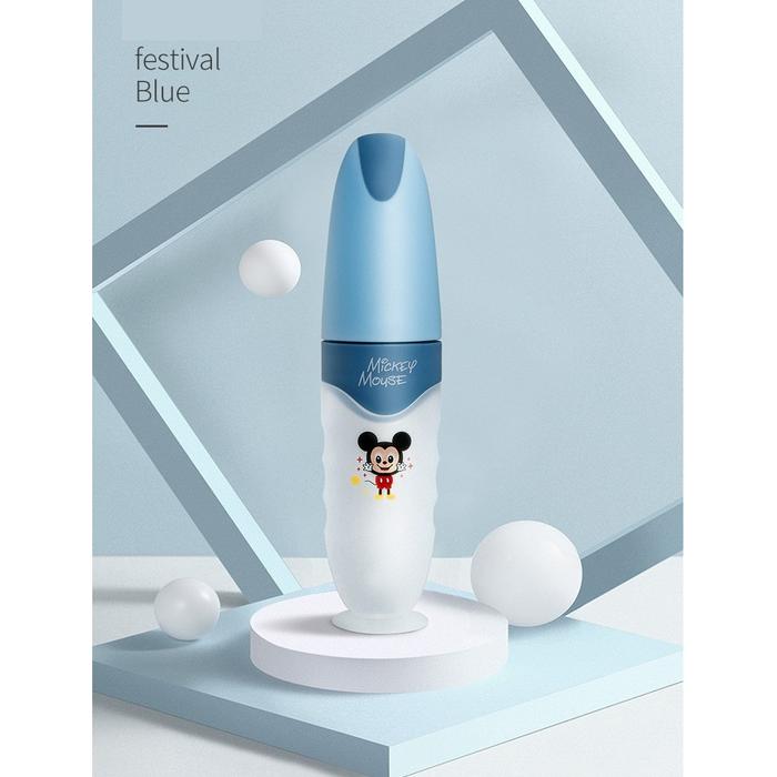 Gambar Sendok Botol Makan Bayi MPASI Botol Silicone Baby Feeding Spoon Disney - Festival Blue dari GOL Baby Indonesia undefined Tokopedia