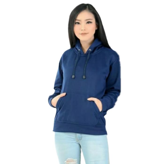 Gambar Jaket Pria/Wanita Hoodie Premium Polos - Biru Dongker - Navy, M dari D.I.Y.R undefined Tokopedia