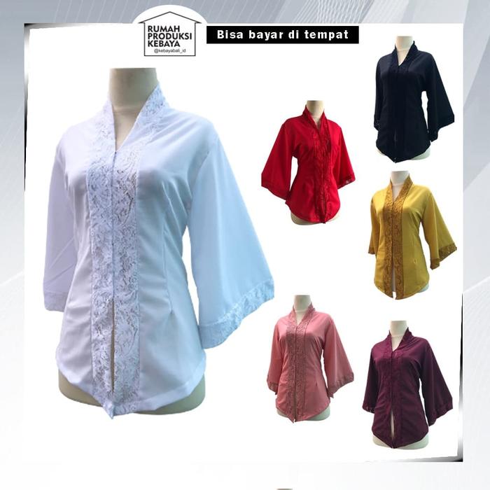 Jual Kebaya Bali Kebaya Lonceng Kombinasi Kebaya Bali Murah Merah Xl Kota Denpasar Kebayabali Id Tokopedia