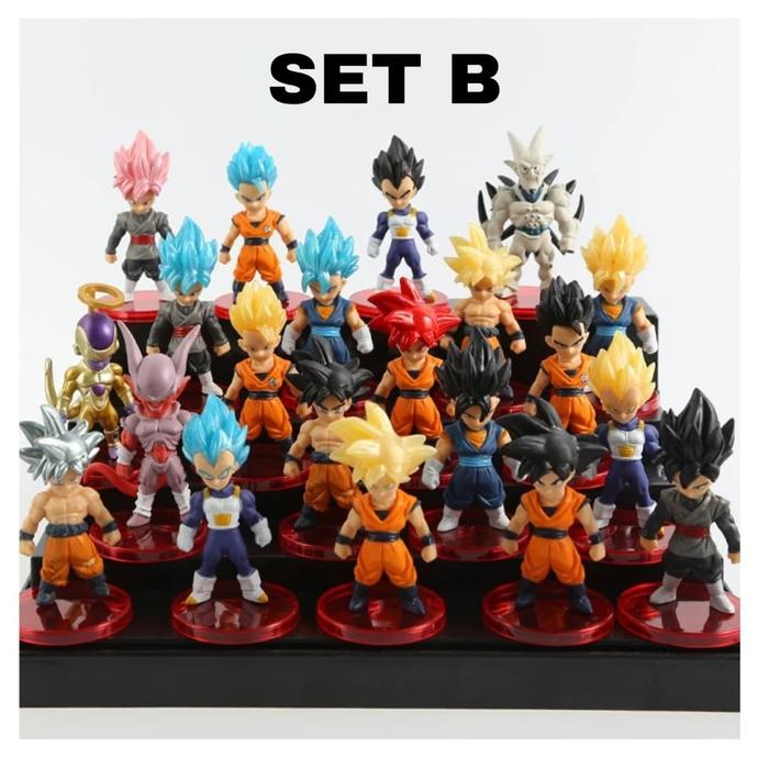 Gambar DRAGON BALL SUPER WCF SON GOKU FRIEZA GOHAN SET 21 FIGURE SET - SET B dari Figure Pensiun undefined Tokopedia