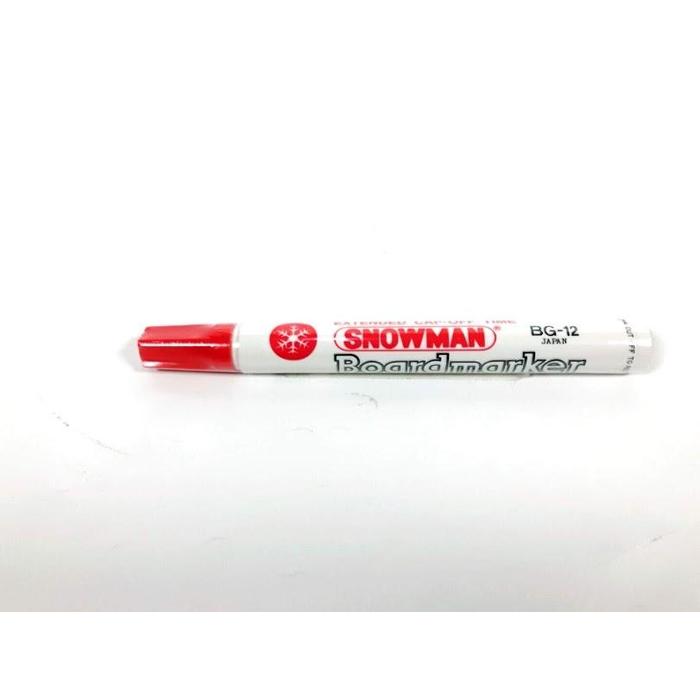 Gambar Spidol Snowman Whiteboard - Merah dari Tokobukuatk undefined Tokopedia