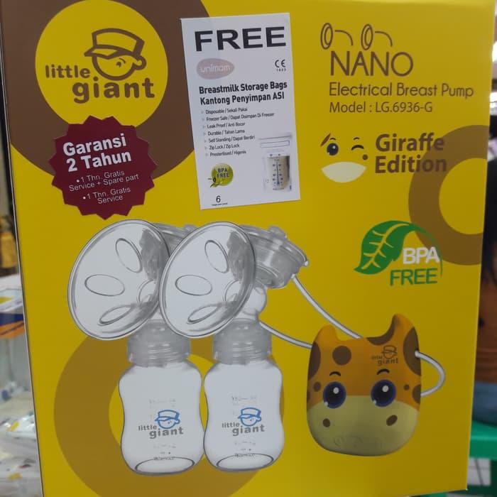 Gambar Pompa ASI Elektrik Little Giant Nano Double Electric Breastpump Murah - Orange dari NuMi BabyKids undefined Tokopedia