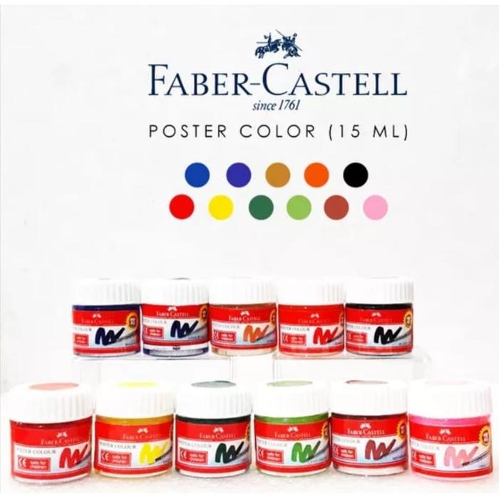 Jual Faber Castell Cat Poster Warna Poster Colour 15ml Washable Per Pcs Kota Surabaya Tokobukumurahonline Tokopedia