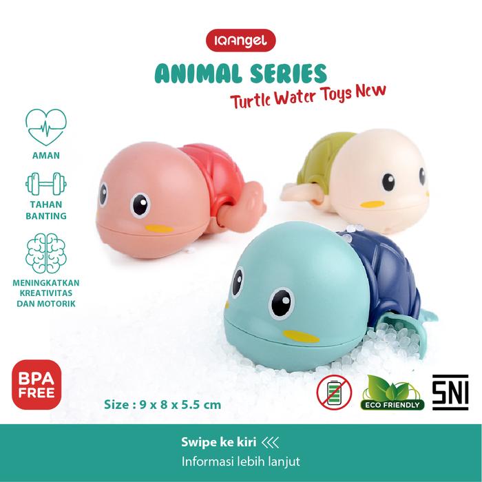 Gambar IQANGEL Turtle Water Toys New / Mainan Putar / Mainan Air Kura-kura - Random dari Nonaluna Official undefined Tokopedia