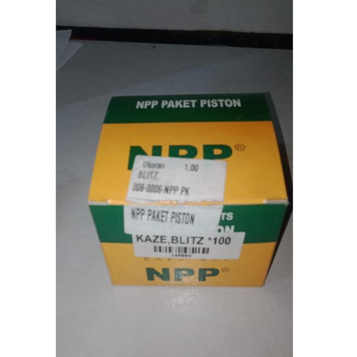 Gambar PISTON KAZE BLITZ SIZE STD, 50, 100 PISTON KIT NPP - 100 dari Lingga Motor Bypas undefined Tokopedia