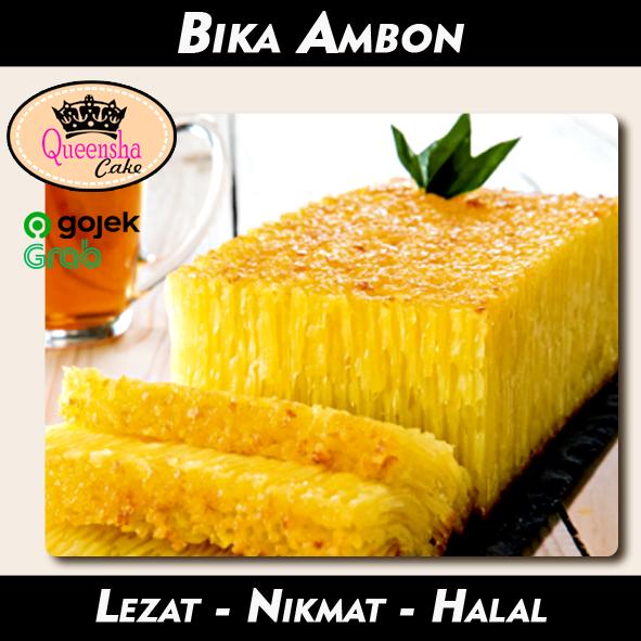 Jual Kue Bika Ambon Medan Jumbo Besar Jakarta Utara Quuensha Cake Tokopedia