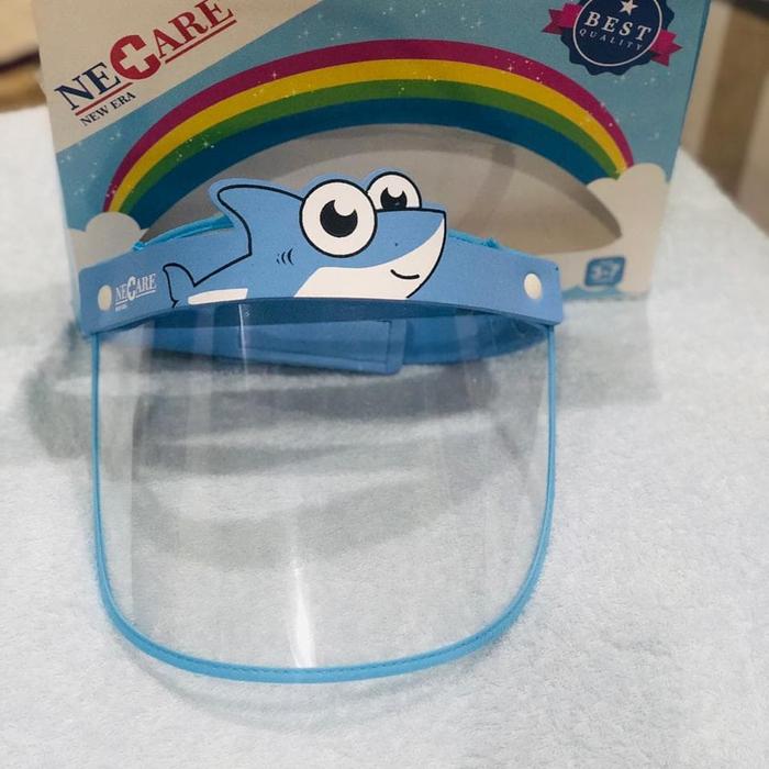 Gambar Face Shield Anak Necare - Biru dari Sumber Rizki Akbar undefined Tokopedia