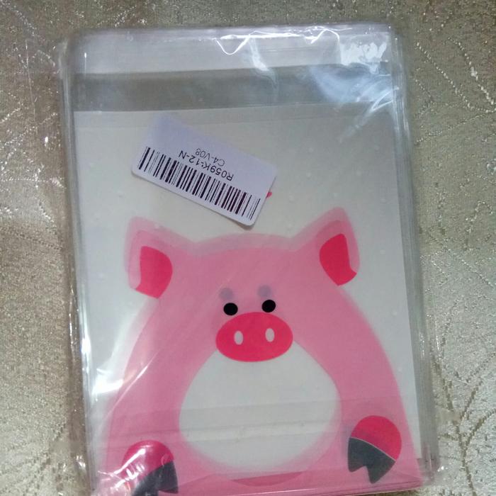 Gambar Plastik Packing Permen serba guna unik / Plastik OPP - Pig dari Falf store undefined Tokopedia