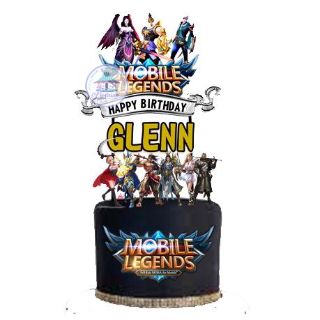 Jual Mobile Legend Cake Topper Kota Bogor Aomiao Tokopedia