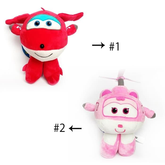 Gambar Auldey Super Wings Small Plush Toys Figur Boneka Bulu & Plush Toys dari zippycreativefun undefined Tokopedia