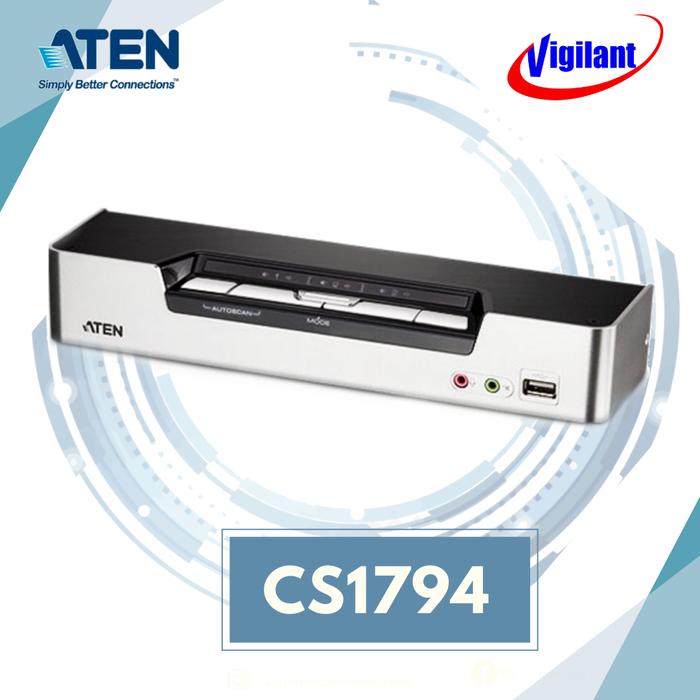 Jual ATEN CS1794 4-Port USB HDMI/Audio KVMP Switch - Jakarta Utara ...