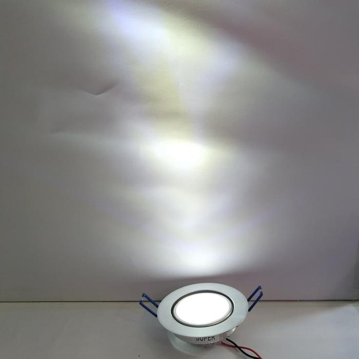 Gambar Downlight LED 3 mata . Body Alumunium SILVER - Putih dari Unggul Electric_NEW undefined Tokopedia