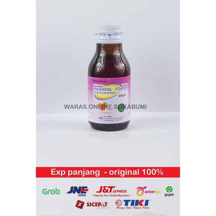 Jual Fasidol Forte Paracetamol Sirup 60ml Obat Demam Anak Kota Sukabumi Warasonline Tokopedia