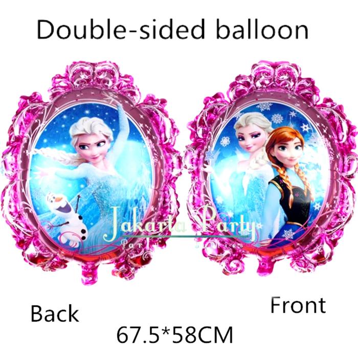 Gambar Balon Foil Frozen Mirror Pink / Balon Karakter Frozen / Balon Frozen dari Jakarta Party undefined Tokopedia