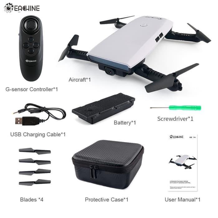 Gambar Mini Drone JJRC H47 ELFIE Plus Quadcopter Foldable With HD Camera - Eachine dari Putera Group undefined Tokopedia
