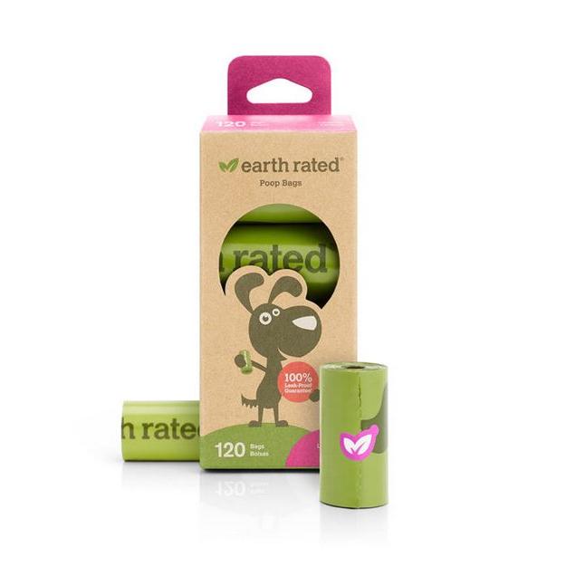 Gambar Earth Rated Eco-Friendly Poop Bags Refill Pack Lavender for Cats&Dog - 8 Rolls dari Lush Pets Co. undefined Tokopedia