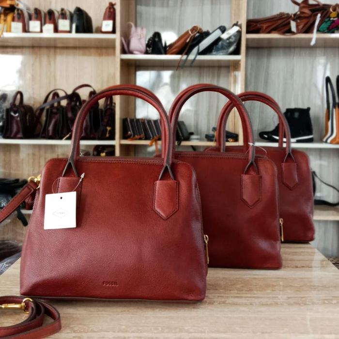 fossil lana satchel