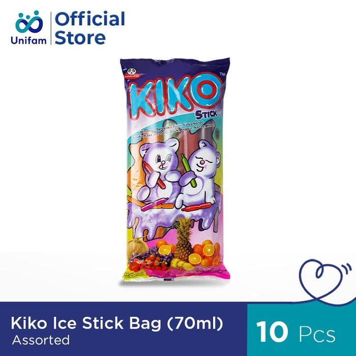 Gambar Kiko Ice Stick Bag 10 x 70ml dari Milkita Indonesia undefined Tokopedia