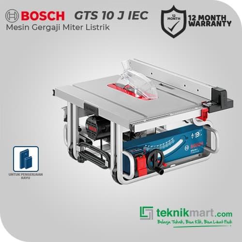 Image of Bosch GTS 10 J Professional table saw on Bosch website
