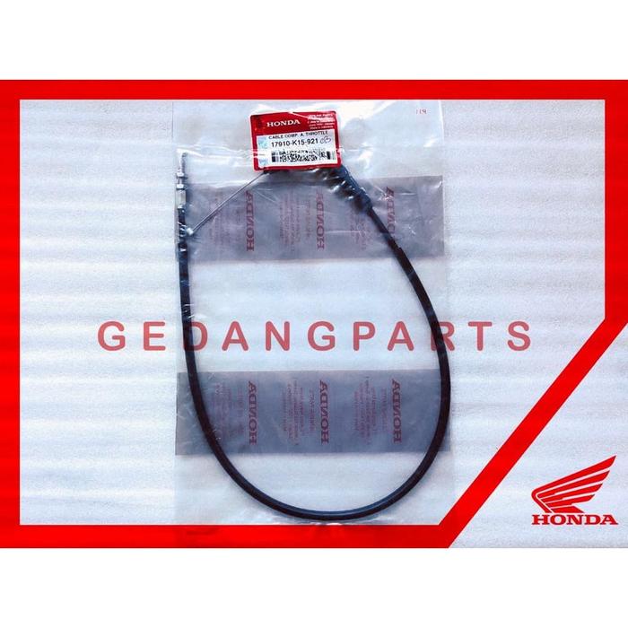 Gambar KABEL GAS A ATAS NEW CB150R LED ORI 17910-K15-921 dari makmur gedang motor undefined Tokopedia