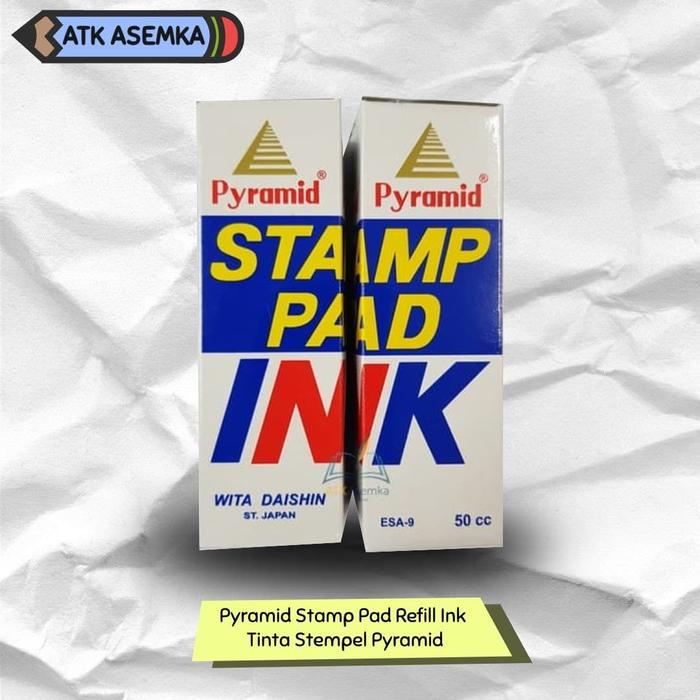 Gambar Pyramid Stamp Pad Refill Ink / Tinta Stempel Pyramid - Hijau dari atkasemka undefined Tokopedia