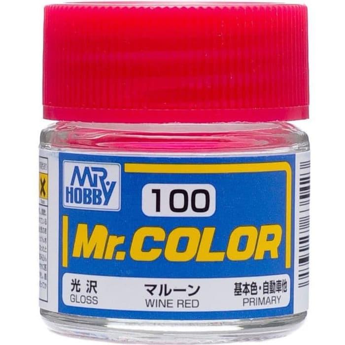 Gambar Mr Color C100 Wine Red - Mr Hobby Gundam Model Kit Airbrush Cat C 100 dari redbox corner undefined Tokopedia