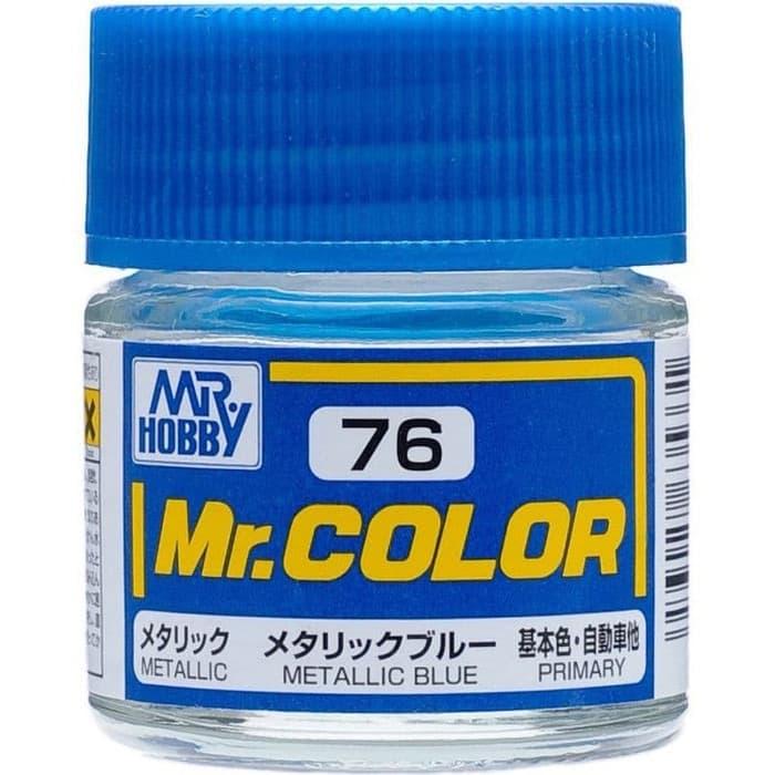 Gambar Mr Color C76 Metallic Blue - Mr Hobby Gundam Model Kit Airbrush C 76 dari redbox corner undefined Tokopedia