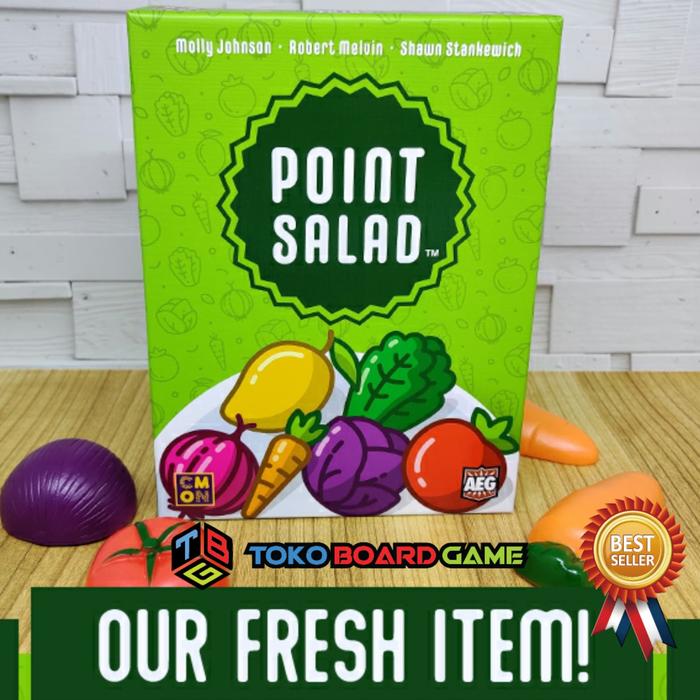 Gambar Point Salad ( Original ) + Card Protector Bundle - Toko Board Game dari TokoBoardGame undefined Tokopedia