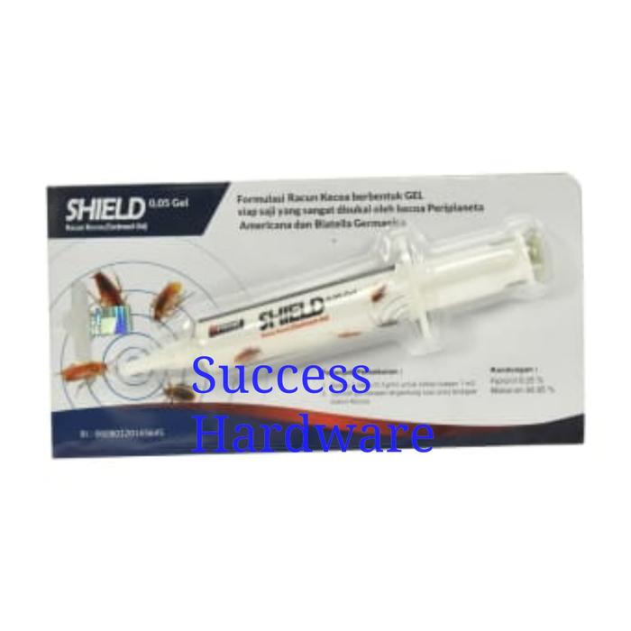 Gambar GEL PEMBASMI KECOA SHIELD 10ML KRISTAL SHIELD RACUN KECOA GEL dari Success Hardware undefined Tokopedia