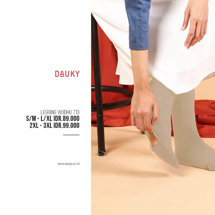 Gambar Dauky - Legging Wudhu - 713 Coksu, S/M dari Dauky Fashion undefined Tokopedia