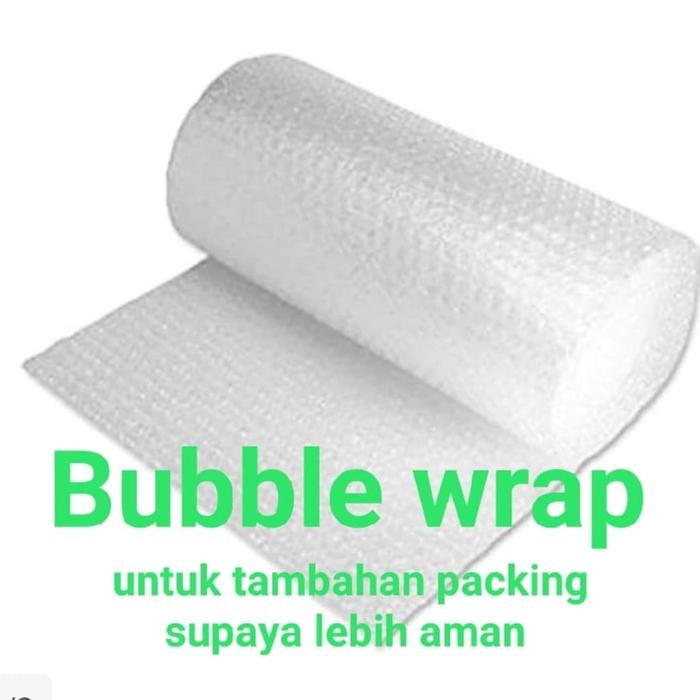 Gambar BUBBLE WRAP TAMBAHAN PACKING UNTUK TRANSAKSI DI BAWAH RP.100.000 dari MJKBOX undefined Tokopedia