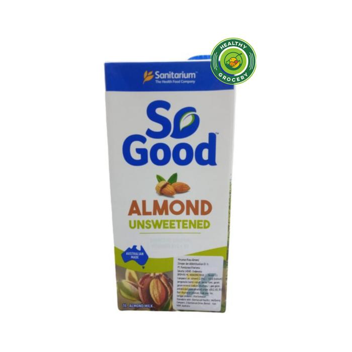 Gambar Sanitarium So Good Almond Milk 1liter Original / Unsweeten - Unsweetened dari Healthy Grocery undefined Tokopedia