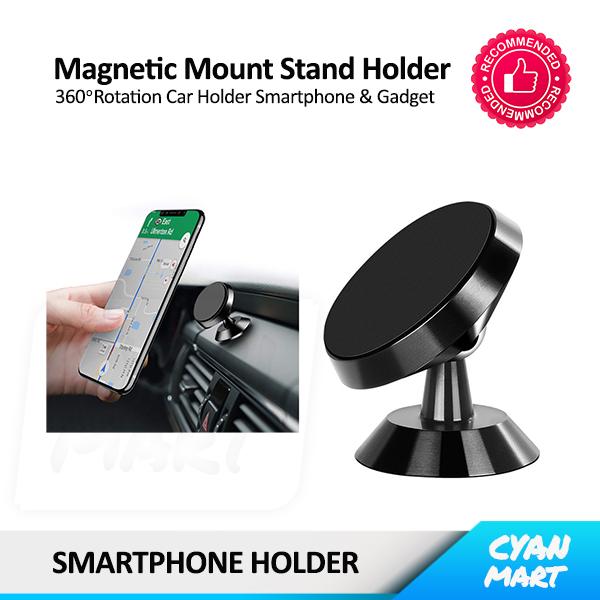 Gambar Holder Hp Mobil Magnetic Car Stand Holder 360° Bracket Hp Universal - STAND HOLDER dari CyanMart Kota Administrasi Jakarta Barat Tokopedia