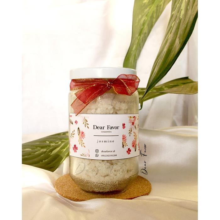 Gambar Bathsalt Jasmine / Garam Mandi Melati Spa JAR (isi 250 gr) / souvenir dari dearfavor.id undefined Tokopedia