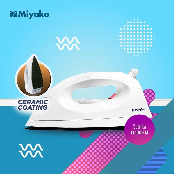 Gambar Setrika 1009M / Iron EI 1009 M - Putih Miyako dari Bengawanwae undefined Tokopedia