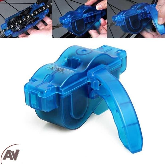 Gambar Alat Pembersih Rantai Sepeda | Bicycle Chain Cleaner dari Avelioo undefined Tokopedia