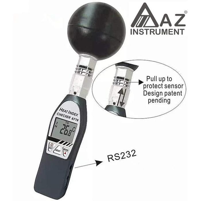 Az Instrument 8778 Wbgt Heat Index Checker Meter Tester Az8778 Monitor