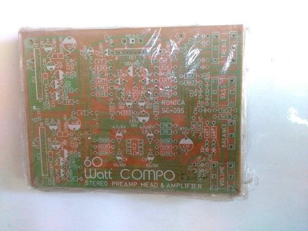 Gambar PCB 60 WATT COMPO STEREO PREAMP HEAD DAN AMPLIFIER RONICA SC095 per dari midihania undefined Tokopedia