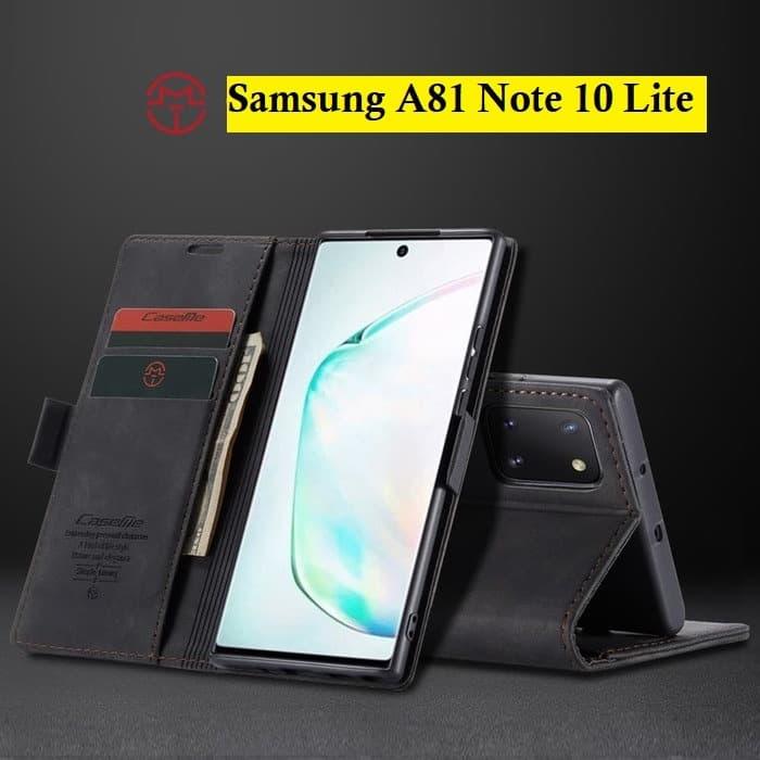 Jual Samsung A81 Note 10 LITE Caseme Wallet Case Leather Flip Case