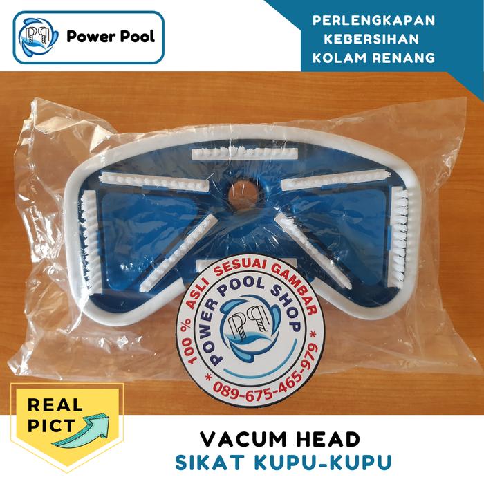 Gambar Vacum Head Sikat Kupu-Kupu / vacuum head / vakum / kolam dari Power Pool Shop undefined Tokopedia