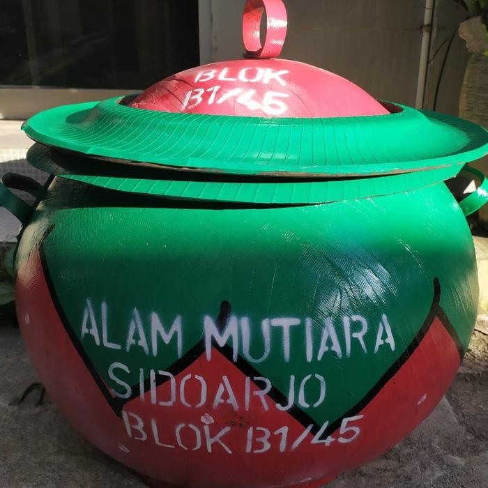 Gambar bak sampah karet jumbo besar dari TOKOONLINEPLOSO undefined Tokopedia