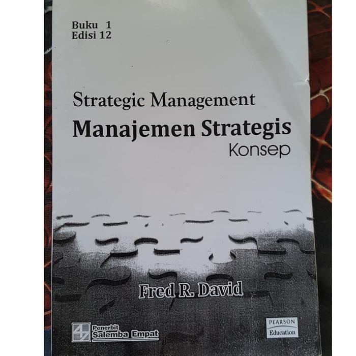 Gambar Manajemen Strategis Konsep Fred R. David (Edisi 12 - Buku 1) dari Reinaldo Online Shop undefined Tokopedia